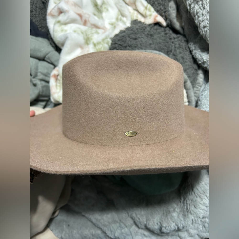 Keyone hat tan size small fedora - Picture 4 of 4